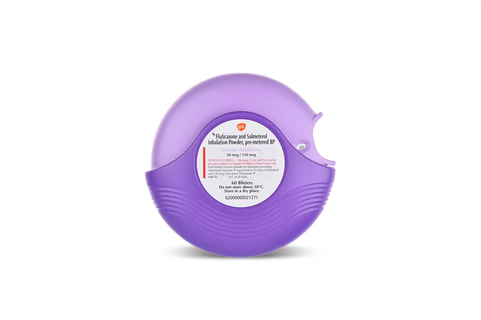 Seretide 50 Mcg/250 Mcg Accuhaler - Image 2
