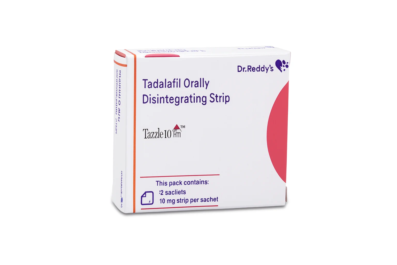Tazzle 10 Mg FM (Tadalafil Orally Disintegrating Strips)