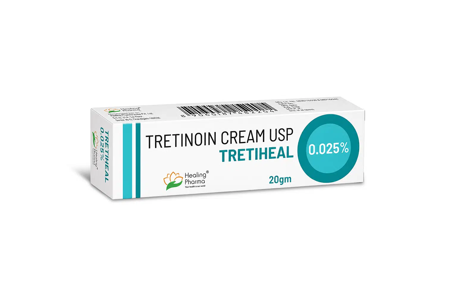 Tretiheal 0.025% Cream