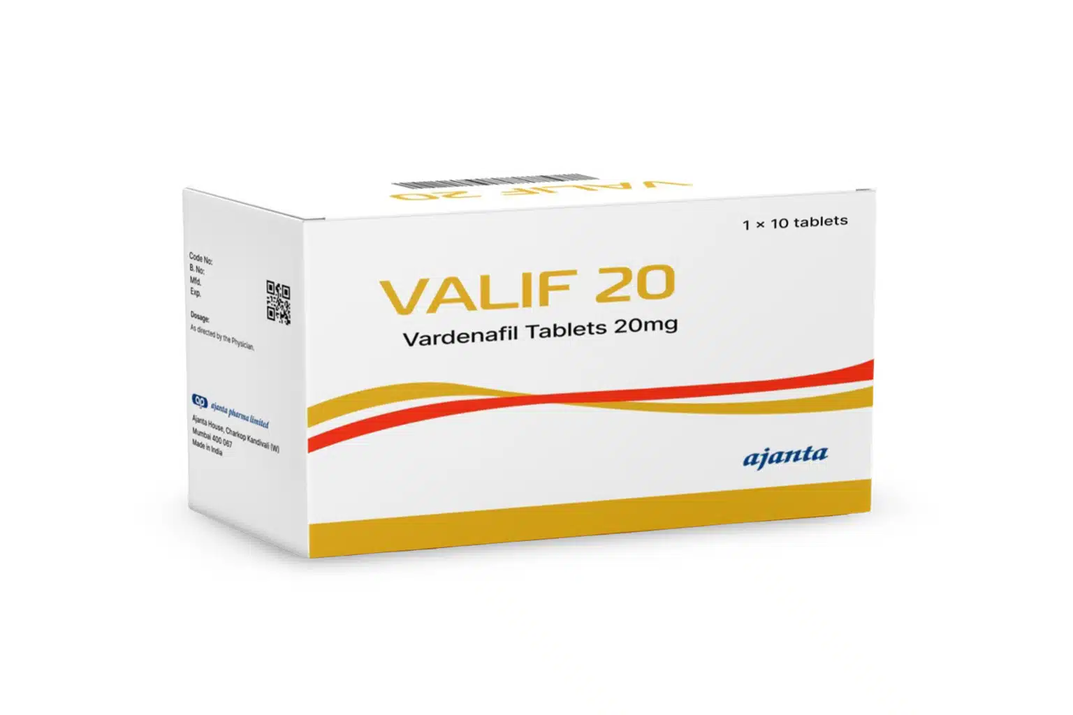 Valif 20mg Tablets